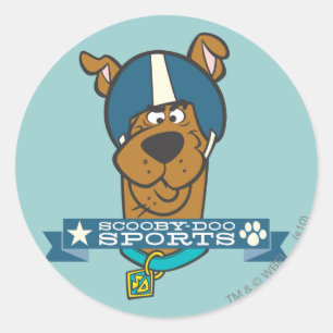 Adesivo Esportes de Scooby-Doo