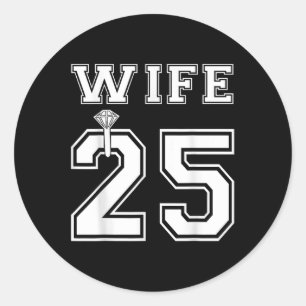 Adesivo Esposa 2025 Marido Casamento Partido Lua de Mel