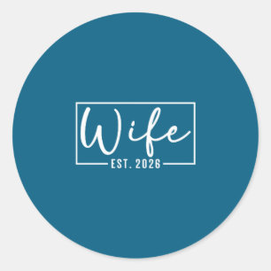 Adesivo Esposa est 2026 casal recém-casado casamento lua d