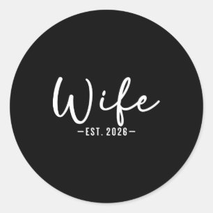 Adesivo Esposa est 2026 casal recém-casado casamento lua d
