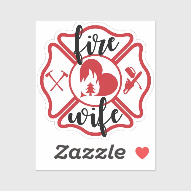 Adesivo Esposa Incêntrica com maltês FW23 (Folha)