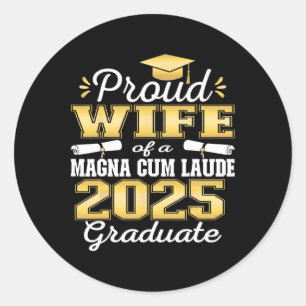 Adesivo Esposa Orgulhosa 2025 Magna Cum Laude Cl 2025 Form