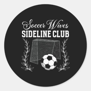 Adesivo Esposas do Futebol Clube Lateral Esposa de um Fute
