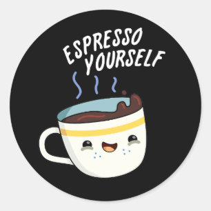 Adesivo Espresso Seu Engraçado Café