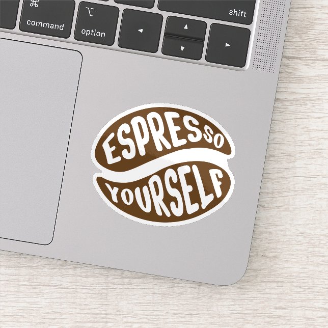 Adesivo Espresso Yourself (Detalhe)