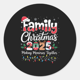 Adesivo Esquadra S do Natal da Família 2025