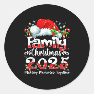 Adesivo Esquadra S do Natal da Família 2025