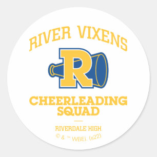 Adesivo Esquadrão de Cheerhead River Vixens