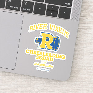 Adesivo Esquadrão de Cheerhead River Vixens