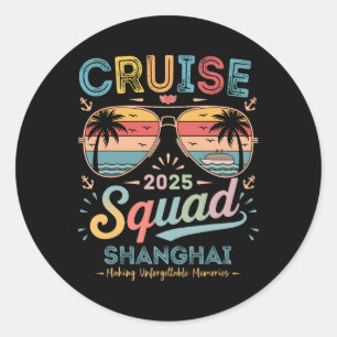 Adesivo Esquadrão de Cruzeiro 2025 Grupo Familiar Shanghai