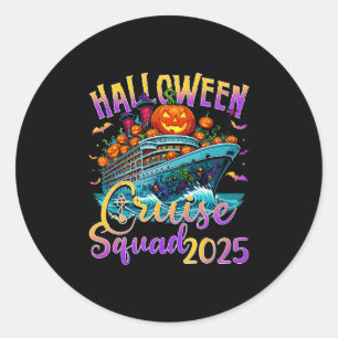 Adesivo Esquadrão de Cruzeiro de Halloween 2025 Fami de Fé