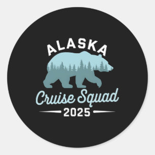Adesivo Esquadrão de Cruzeiros do Alaska 2025 - Férias Fam