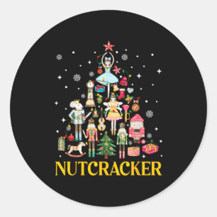 Adesivo Esquadrão de Nutcracker de Natal Ballet Dança Mulh