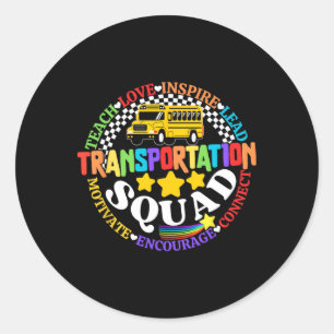 Adesivo Esquadrão de Transporte Motorista de Ônibus de Vol