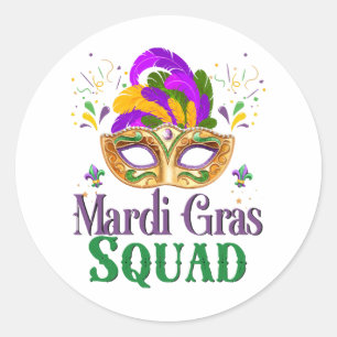 Adesivo Esquadrão do Mardi Gras