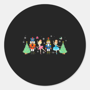 Adesivo Esquadrão do Quebra-Nozes Ballet Dança Feliz Natal