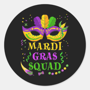 Adesivo Esquadrão Mardi Gras