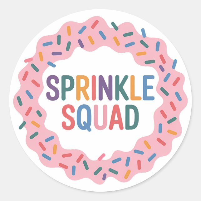 Adesivo Esquadrão Sprinkle | Baby Sprinkle (Frente)
