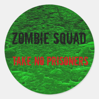 Adesivo Esquadrão Zombie, não pegue nenhum Prisoneiro.