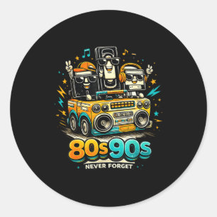 Adesivo Esqueça fita cassete de homem vhs música old schoo
