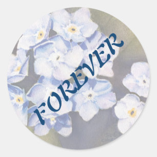 ADESIVO ESQUEÇA-ME DE FLORES QUE CASAM COM VEDANTES