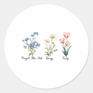 Adesivo Esquece-Me De Não Daisy Tulip Tee