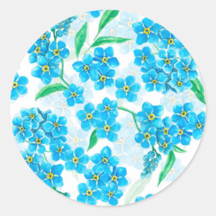 Adesivo Esquece-me de não flores aquáticas