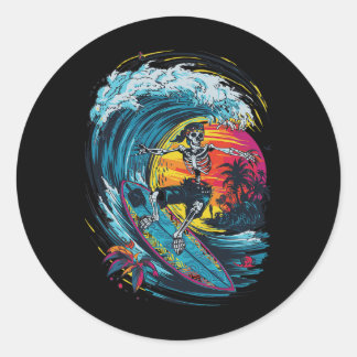 Adesivo Esqueletismo de Surf