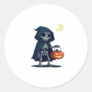 Adesivo esqueleto camuflado de halloween