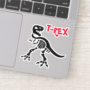 Adesivo Esqueleto T-REX