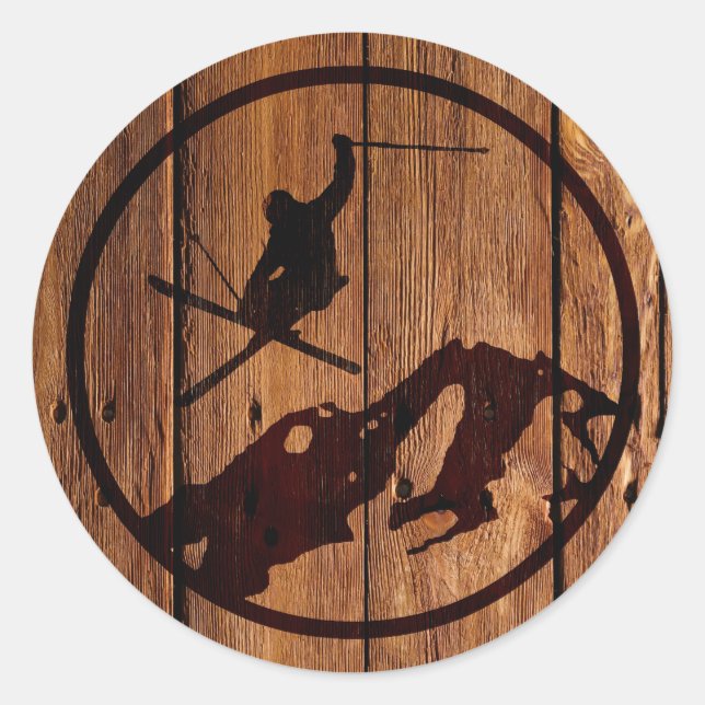 Adesivo Esqui (Frente)