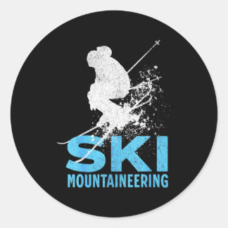 Adesivo Esqui de montanha