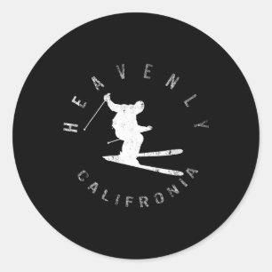 Adesivo Esqui de montanha pesada Snowboard Winter C