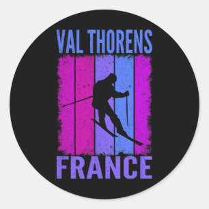 Adesivo Esqui E Apres Ski - Esportes De Inverno Val Thoren