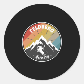 Adesivo Esqui Em Feldberg - Alemanha