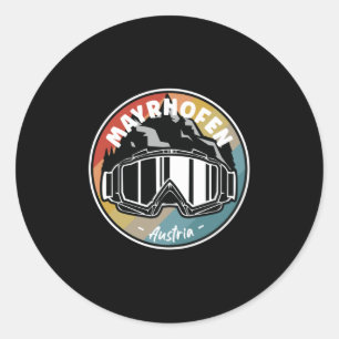 Adesivo Esqui Em Mayrhofen Áustria