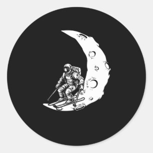 Adesivo Esqui Snowboard - Lua Crescente Snowboard