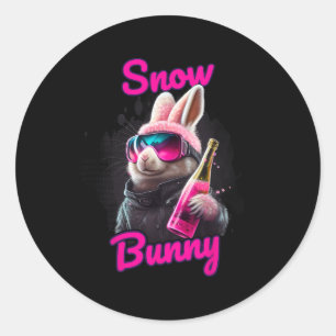 Adesivo Esquiar Snow Bunny Après-ski