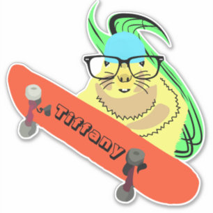 Adesivo Esquilo Malvado #140 Nome das Raparigas 