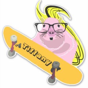 Adesivo Esquilo Malvado #147 Nome das Raparigas 