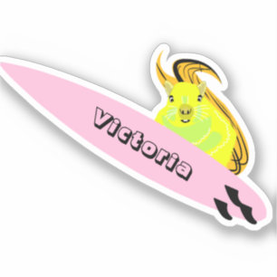 Adesivo Esquilo Malvado #1546 Surfe