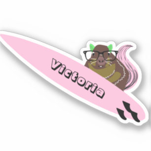 Adesivo Esquilo Malvado #2010 Surfe