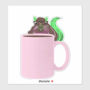 Adesivo Esquilo Malvado #739