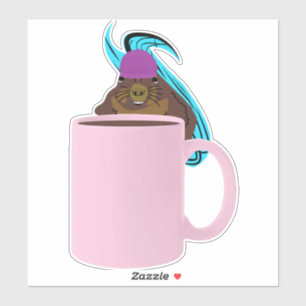 Adesivo Esquilo malvado #841