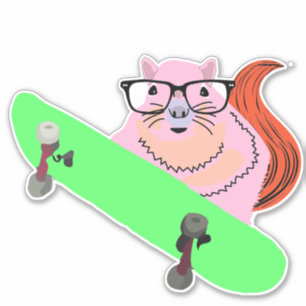 Adesivo Esquilo malvado nº 149