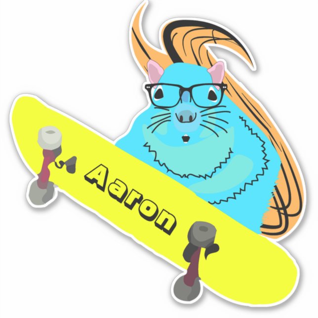 Adesivo Esquilo Malvado nº 199 (Frente)