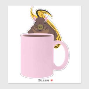 Adesivo Esquilo malvado nº 929