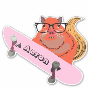 Adesivo Esquilo Travesso #183 Skate