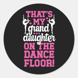 Adesivo Essa é a minha filha no baile de dança