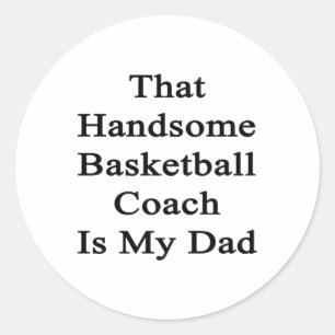 Adesivo Esse Bonitão De Basquete É Meu Pai